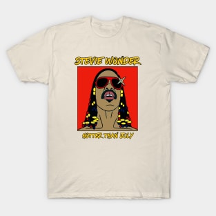 Stevie Wonder Vector Art T-Shirt